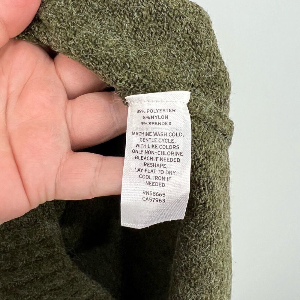 BP Olive Night Green Turtleneck Sweater - Picture 8 of 8